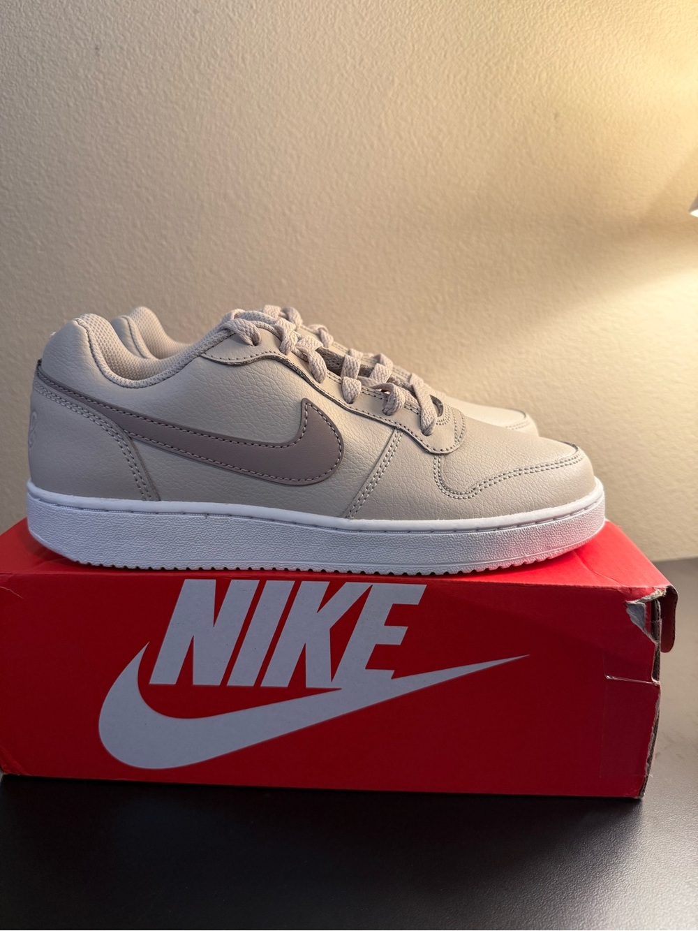Women’s Nike Ebernon Low, Desert Sand/Taupe, New in Box, Size 7.5 Women - Picture 3 of 6